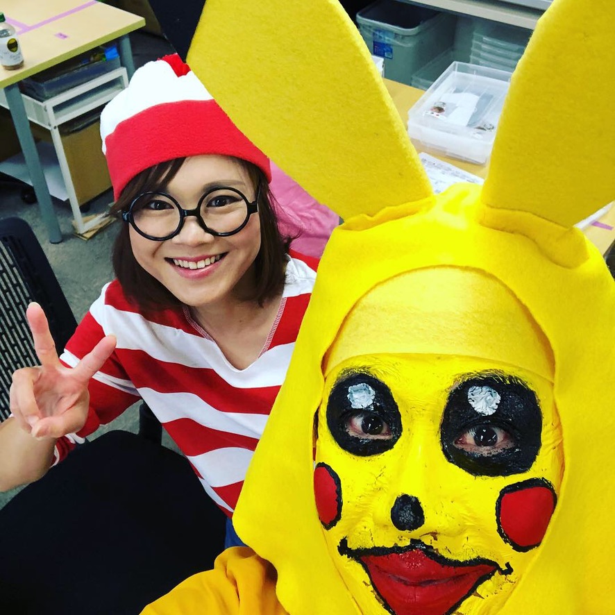 社内ハロウィンイベントの写真