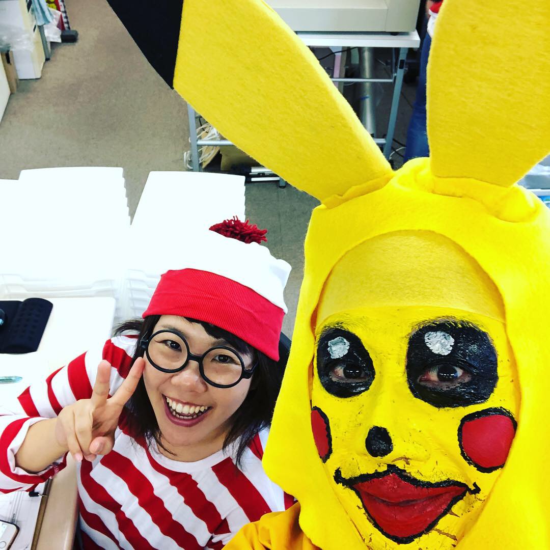 社内ハロウィンイベントの写真